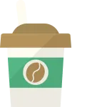 Takeaway Coffee SVG Icon